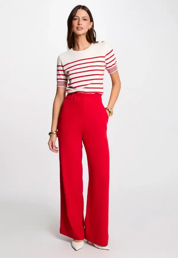 What Looks Good With Red Pants