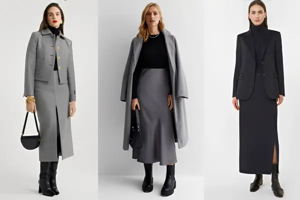 Winter Skirt Outfits