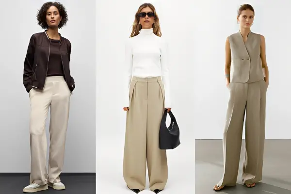Beige Pants