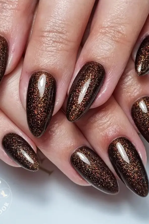 Brown Nails