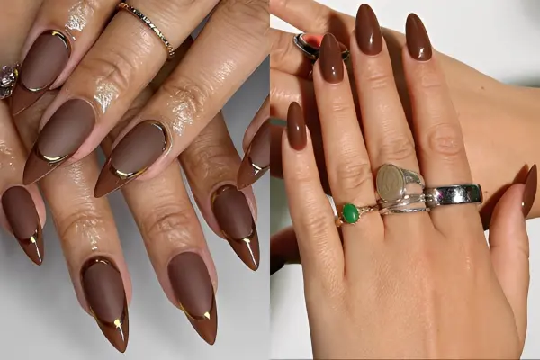 Brown Nails Inspo