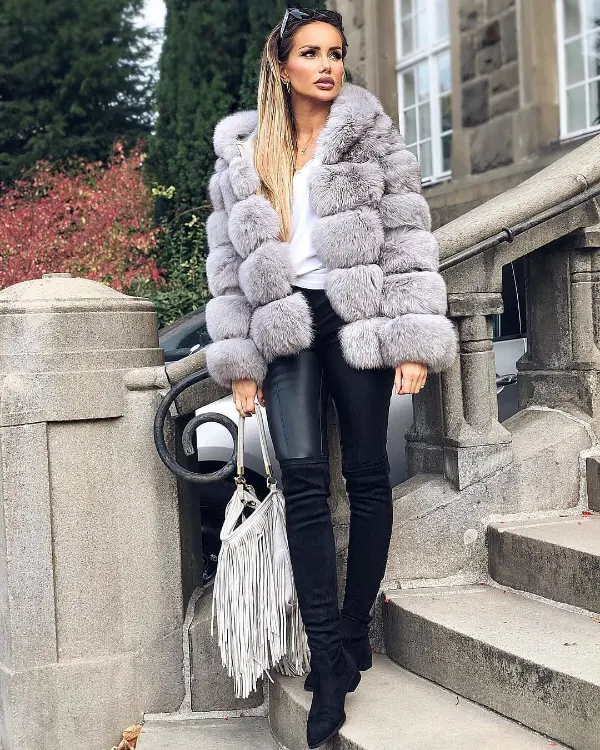 Fur Coat Outfit