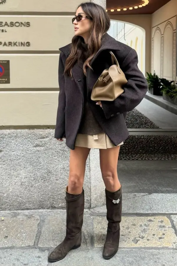 How to Style Brown Boots