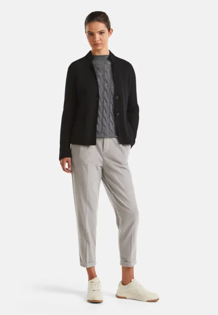 How to Style Grey Trousers