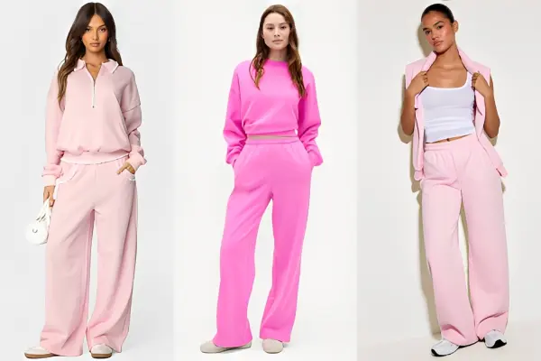 How to Style Pink Sweatpants Women