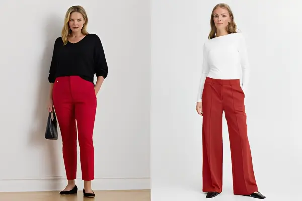 How to Style Red Pants Outfits