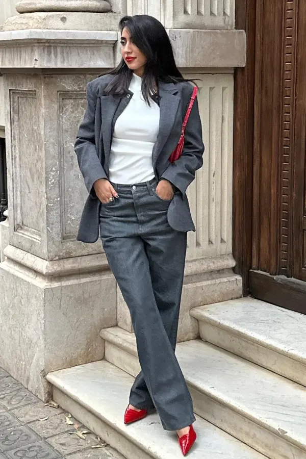 How to Style Red Shoes