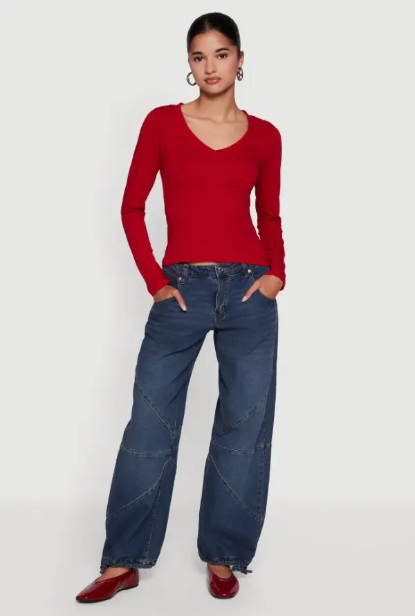 How to Style Red Top