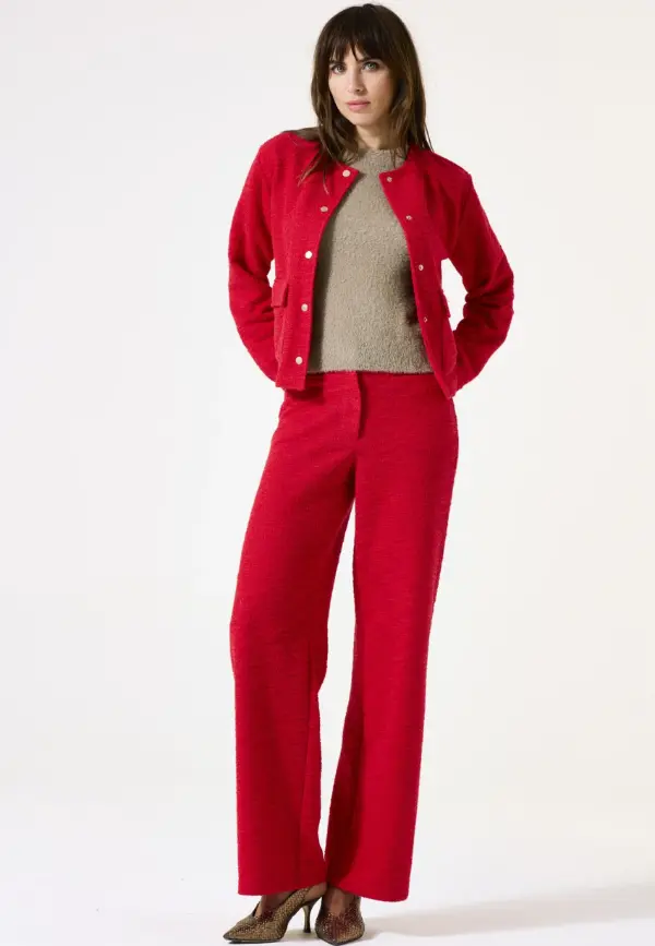 How to Wear Red Pants