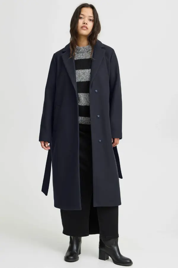 Navy Trench Coat