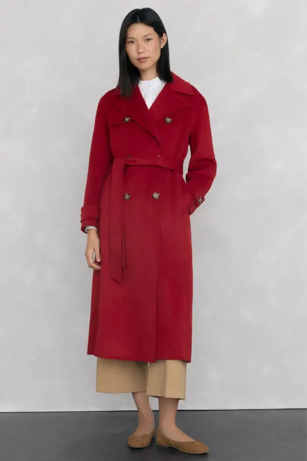 Red Trench Coat