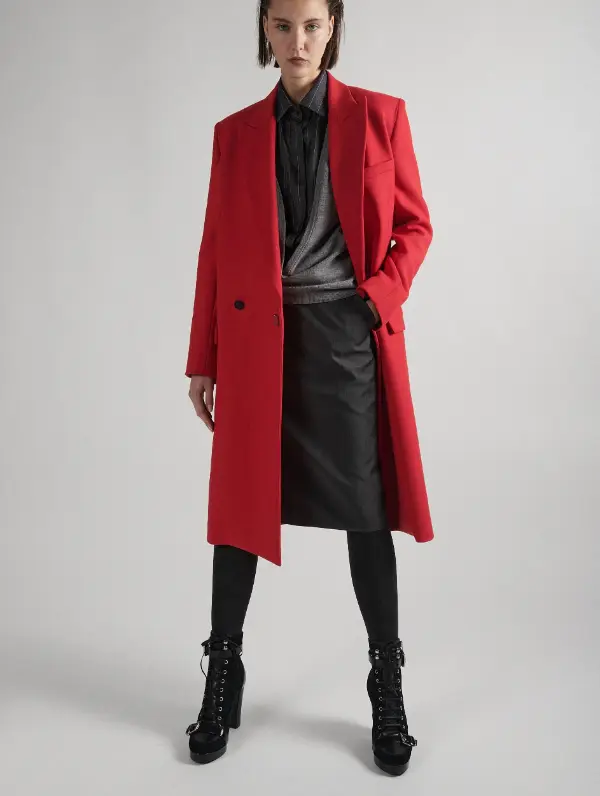 Red Trench Coat