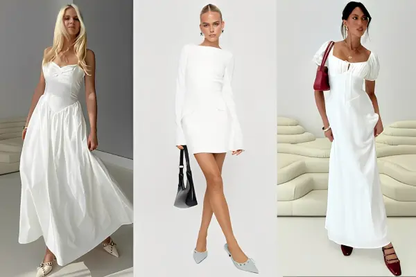 Styling White Dresses
