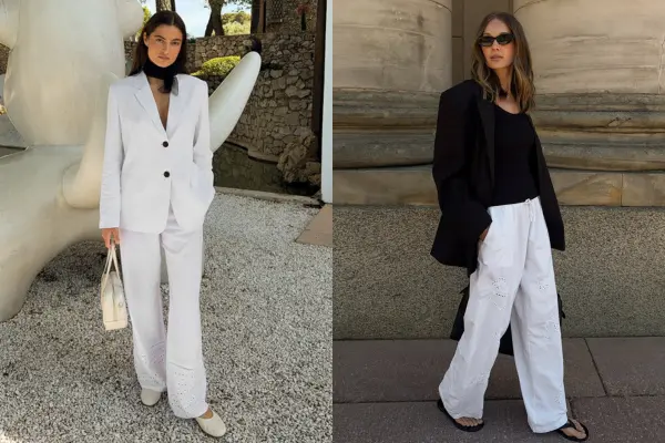 Styling White Pants