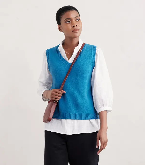 V Neck Sweater Vest