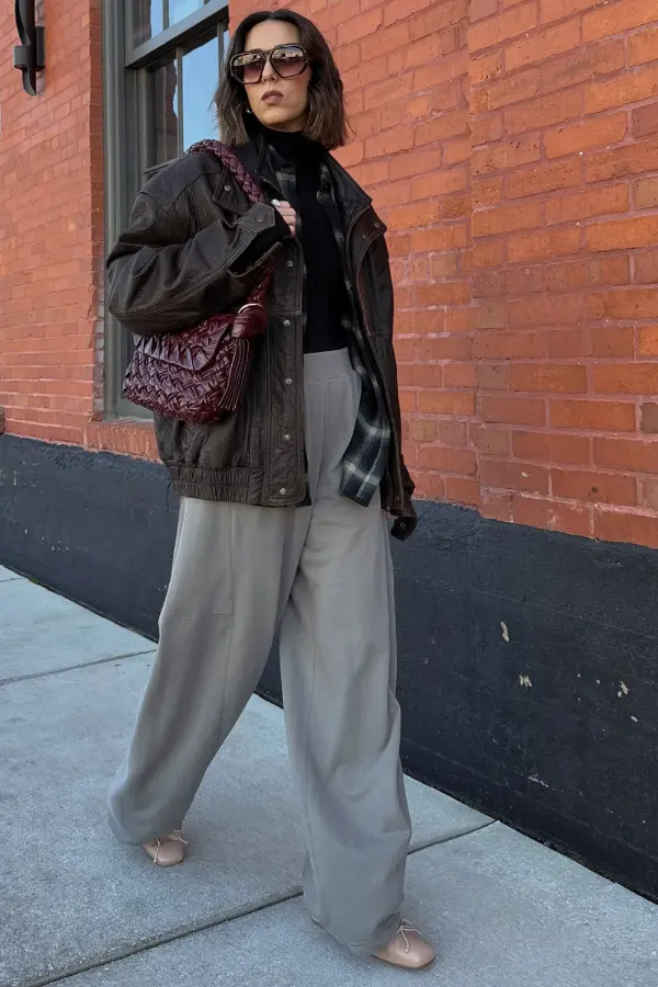 Cute Jogger Outfits Winter