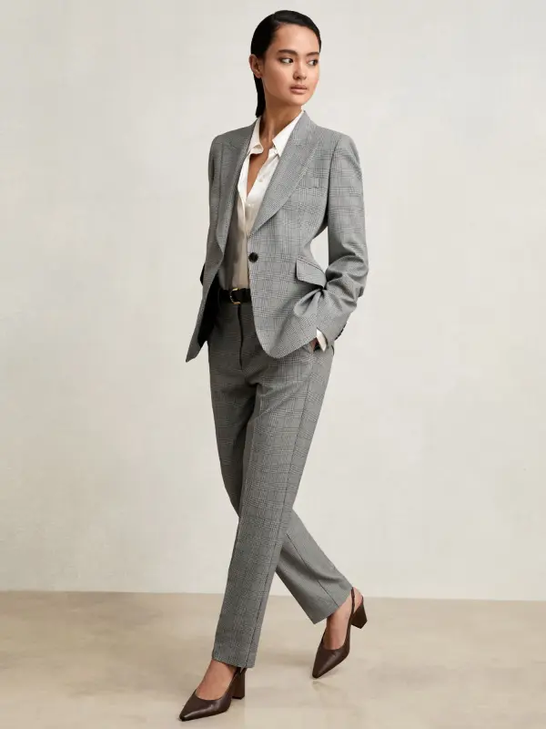 Grey Formal Suit For Women