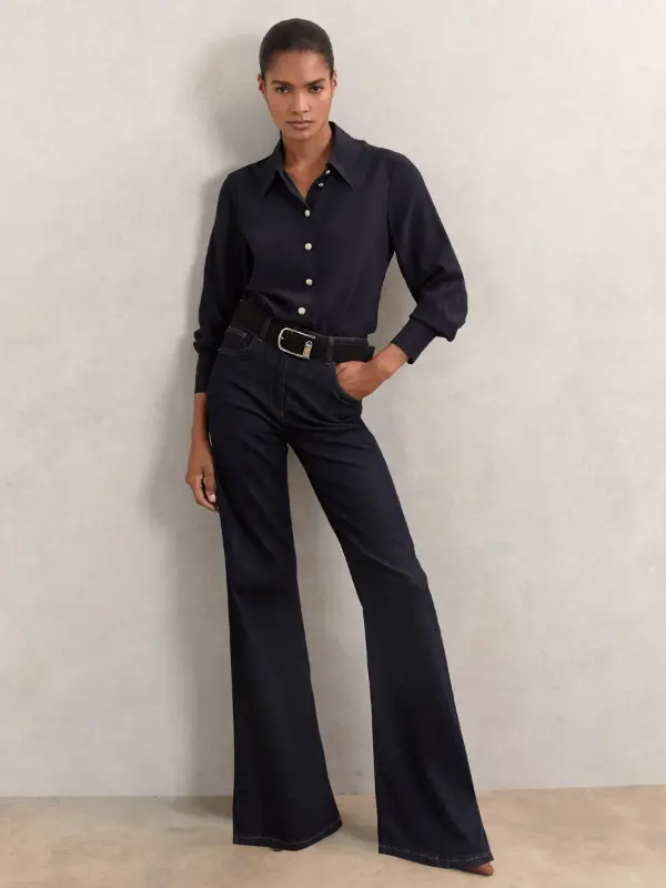 How to Style Navy Shirt