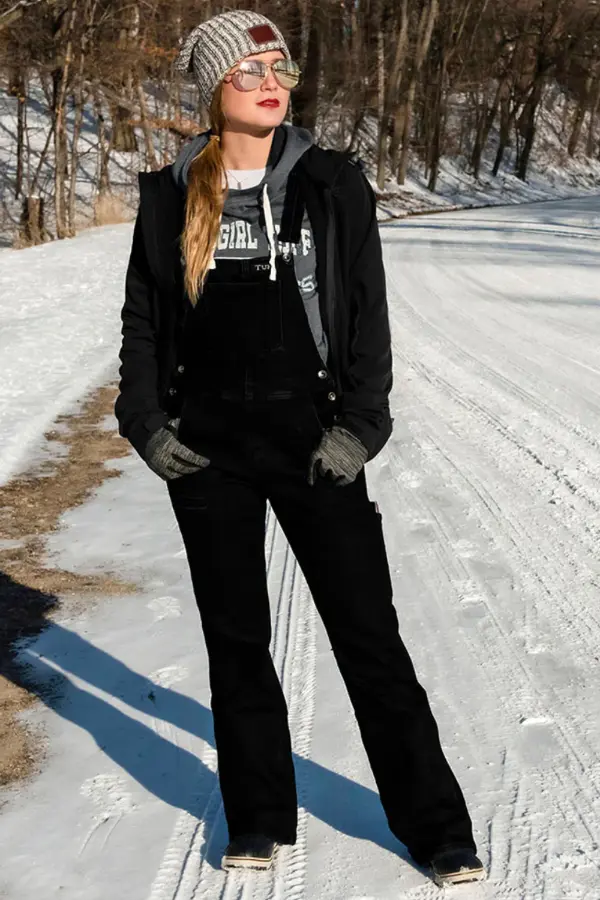 Jean Overall Outfits Winter