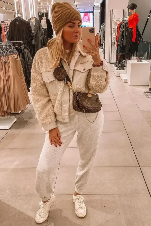 Jogger Pants Outfit Winter