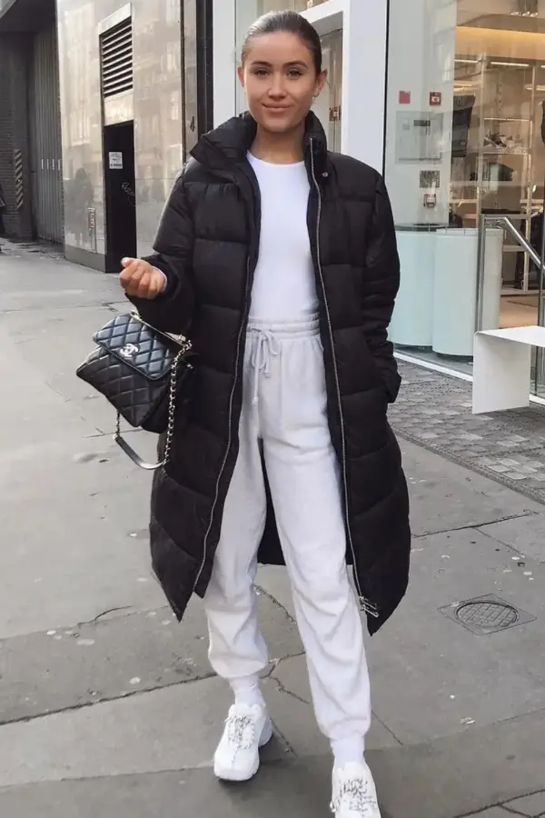 Jogger Pants Winter Outfit