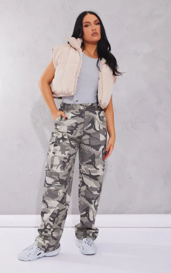 Light Camo Cargo Pants