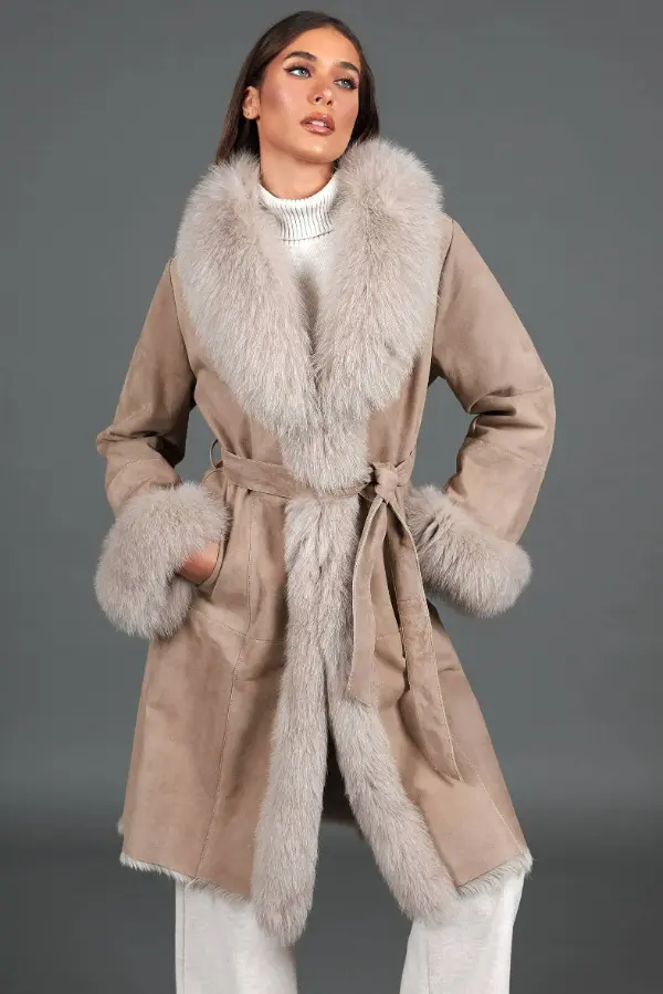 Shearling Coat Outfit