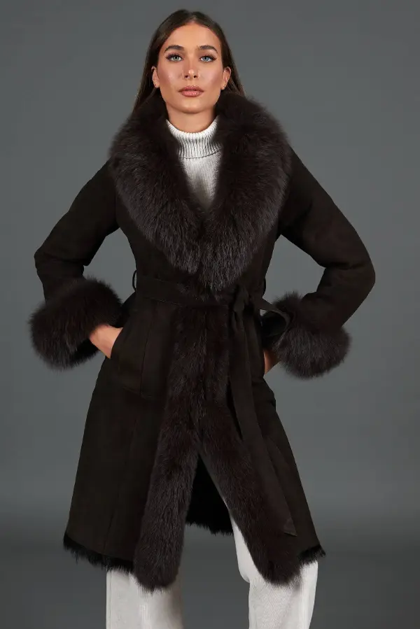 Shearling Coat Outfit