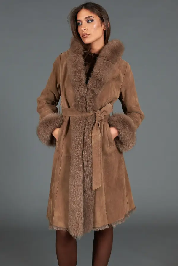 Shearling Coat Outfit
