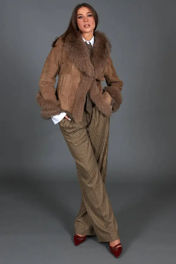 Shearling Jacket Outfit