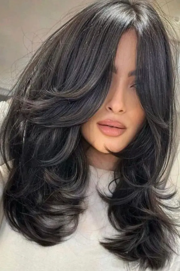 Butterfly Layered Haircut Long Hair