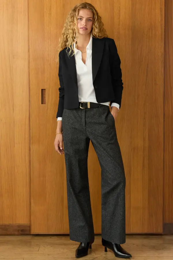 Black Blazer Outfit Casual Classy