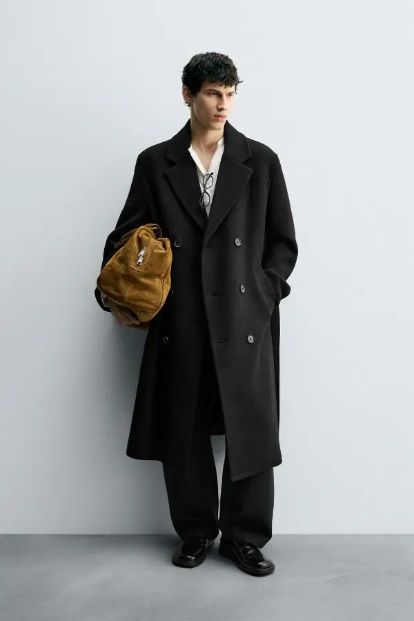 Black Long Coat Men