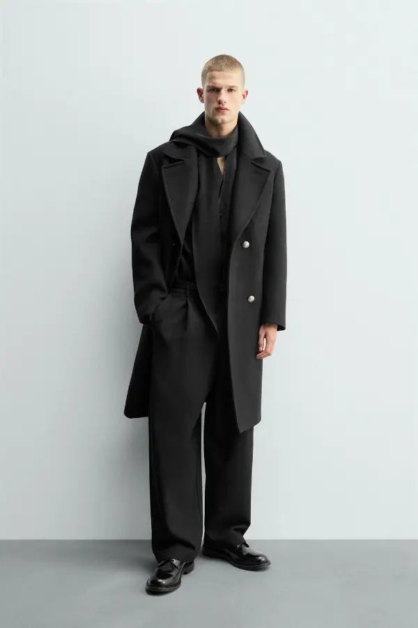 Black Long Coat Men