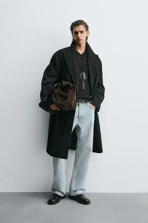 Black Long Coat Men