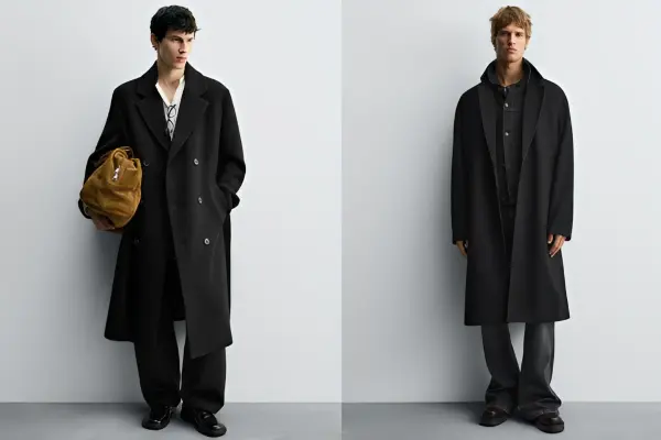 Black Long Coat Men Ideas