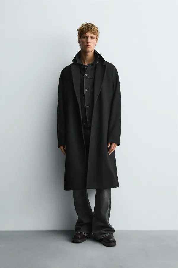 Black Long Coat Men