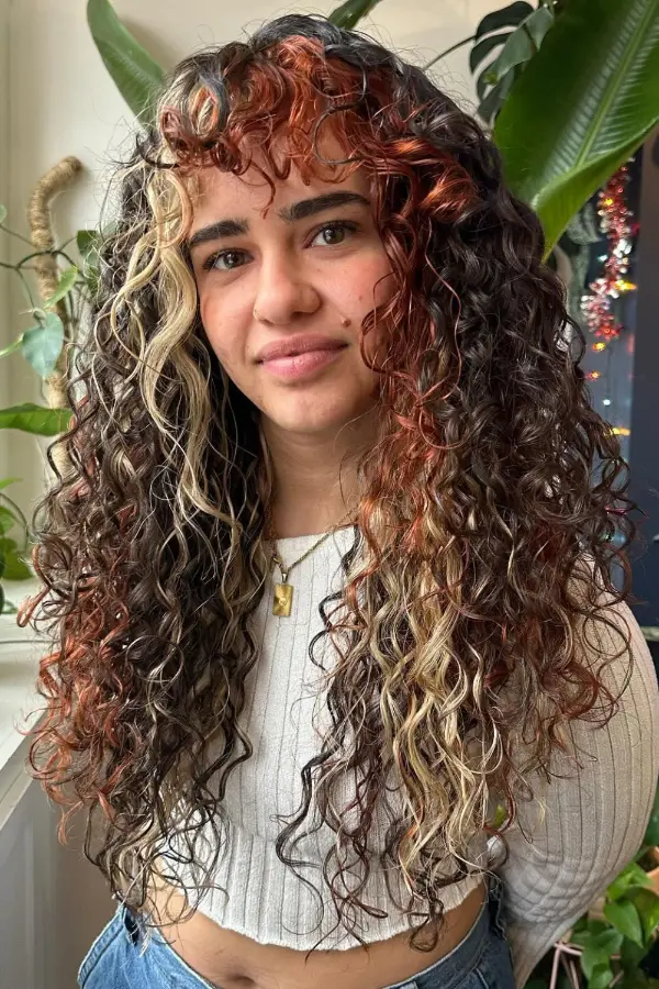 Calico Hair Curly