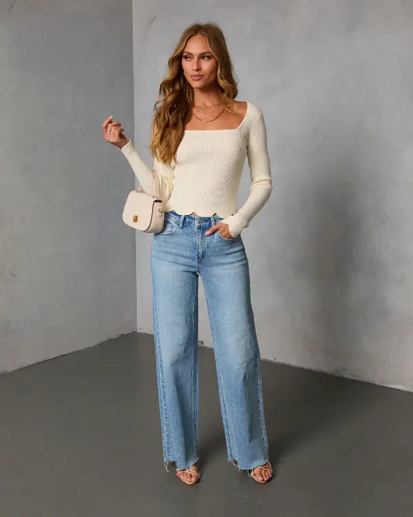 Casual Dinner Outfit Jeans