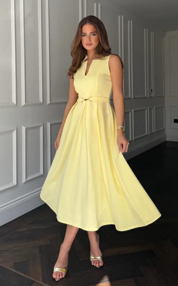 How to Style Yellow Dress