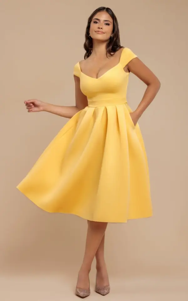How to Wear Yellow Dress