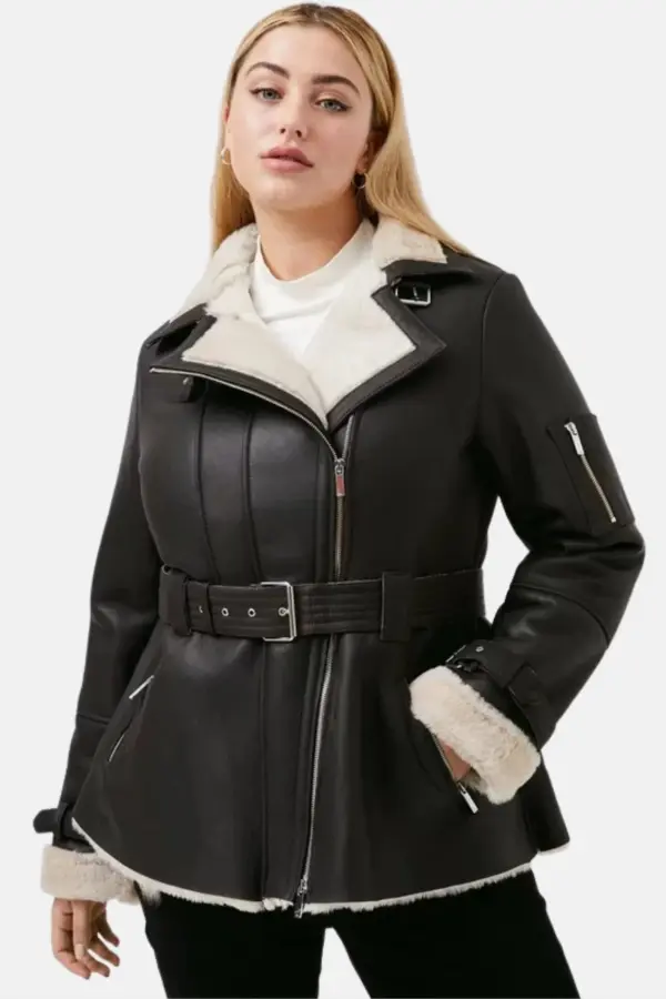 Leather Jacket With Fur Outfit