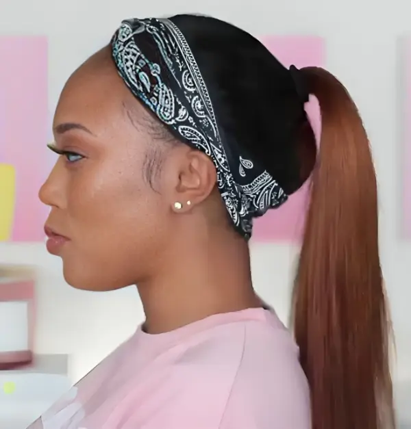 Ponytail With Headband