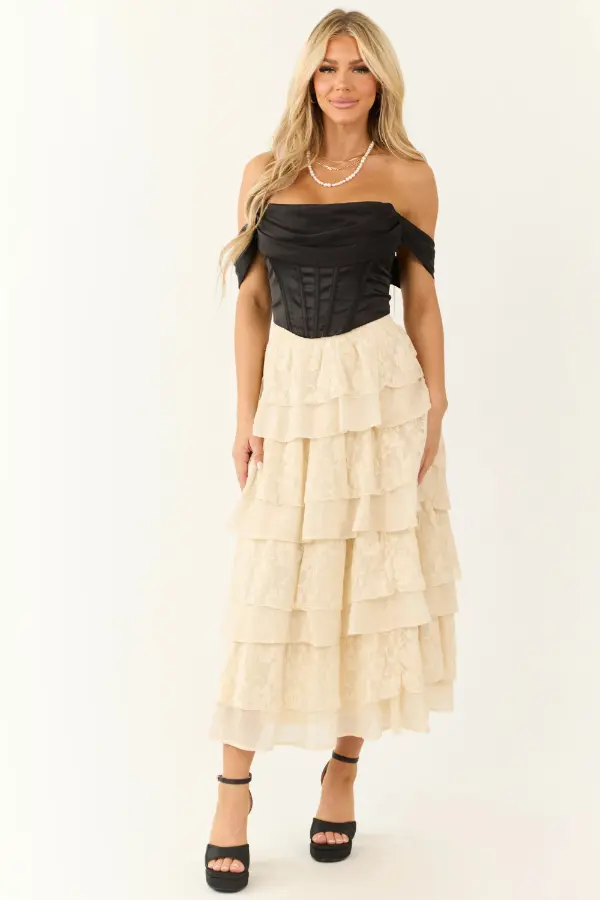 Ruffle Skirt Outfits