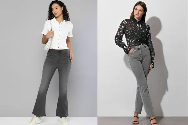 What to Wear With Grey Jeans Women