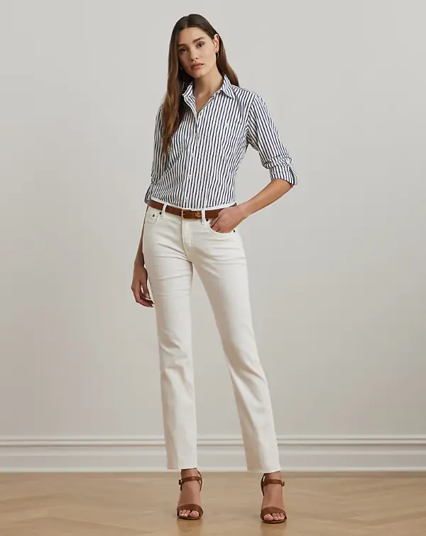 What to Wear With White Jeans
