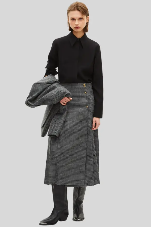 Wrap Around Skirt Outfit