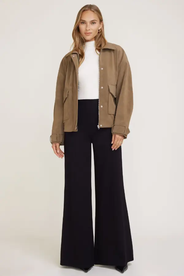 Casual Wide Leg Pants