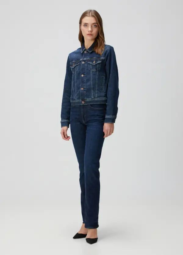 Dark Blue Denim Jacket