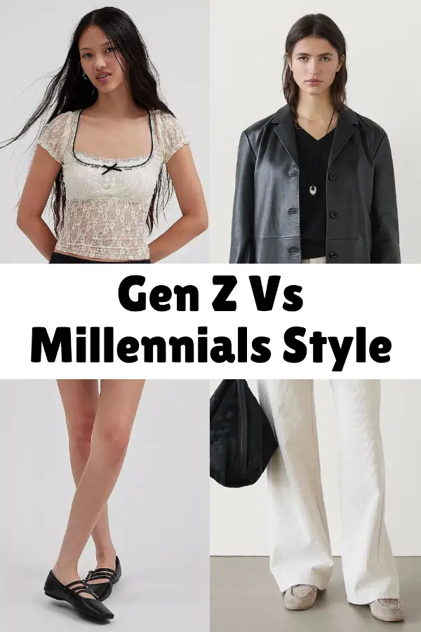 Gen Z Vs Millenials Style